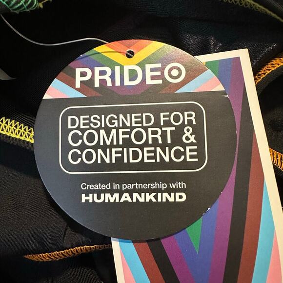 NWT Rainbow Pride Sports Swim Top Small - Picture 5 of 8